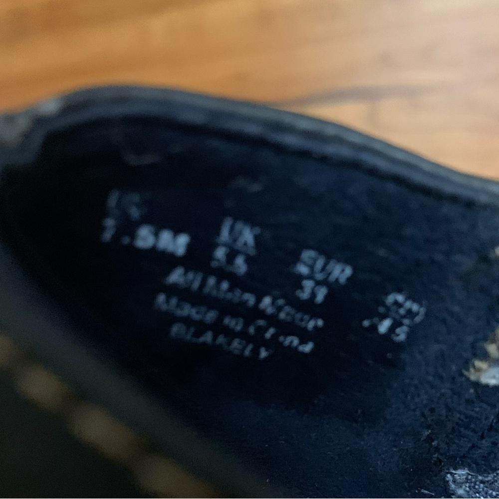 Dr Scholls Womens Blakely Ankle Boot Wedge Heel Black Y2K 90’s Size: 7.5 - Picture 5 of 9